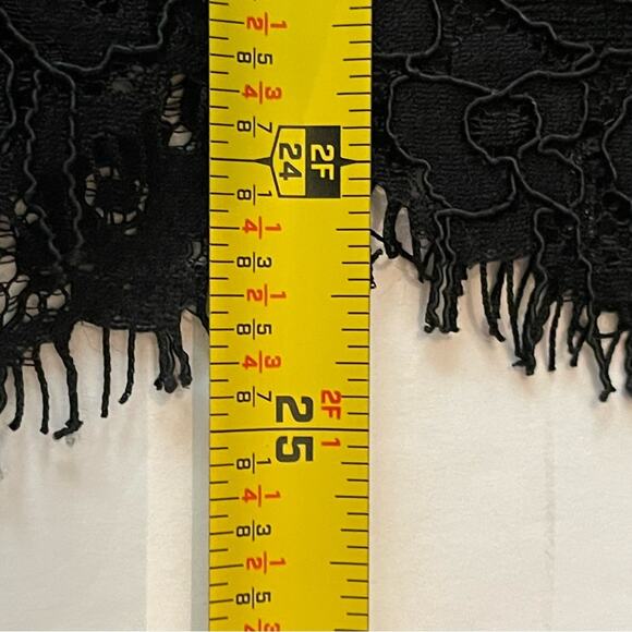 Lauren Ralph Lauren Sheer Black Lace Party Event Pencil Skirt NWT Size 4 - Picture 13 of 13
